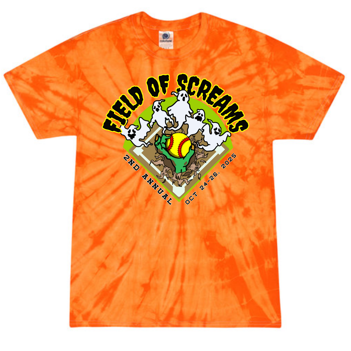 Field of Screams - Short Sleeve Tee (TIE DYE)