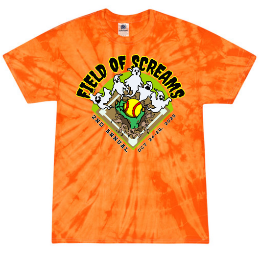 Field of Screams - Short Sleeve Tee (TIE DYE)