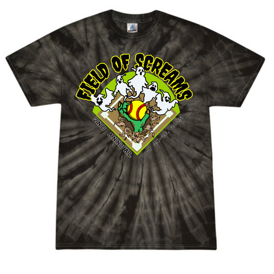 Field of Screams - Short Sleeve Tee (TIE DYE)